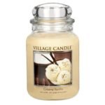 Village Candle Creamy Vanilla 26 oz. Glass Jar Scented Candle