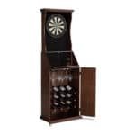 Dart Board Liquor Cabinet