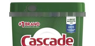 Cascade Dishwasher Detergent Packs