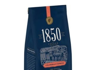 Folgers 1850 Colombian Express Light Roast Ground Coffee