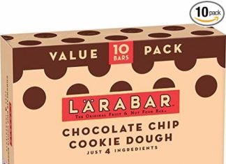 Deal Review 10 Count Gluten-Free, Vegan, Dairy Free Larabar Snack Bars (Chocolate Chip Cookie Dough, Apple Pie or PB&J)