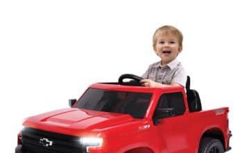 Deal Review KALEE 6V Chevy Silverado Pick-Up Truck Ride On Toy Car