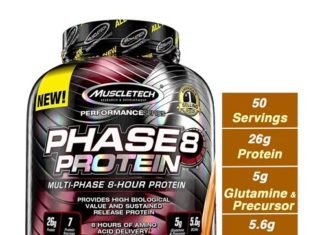 MuscleTech Phase8 Whey Protein Powder