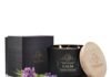 Aubert & Amandine Luxury LAR-001 3 Wick Lavender Vanilla Scented Soy Wax Blend Calming Candle