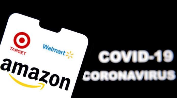 Amazon Walmart Coronavirus Covid-19