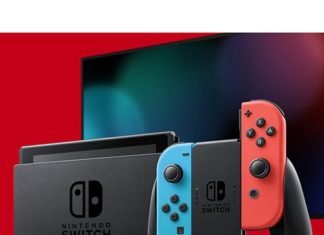 Nintendo Switch with Neon Blue and Neon Red Joy-Cons Review