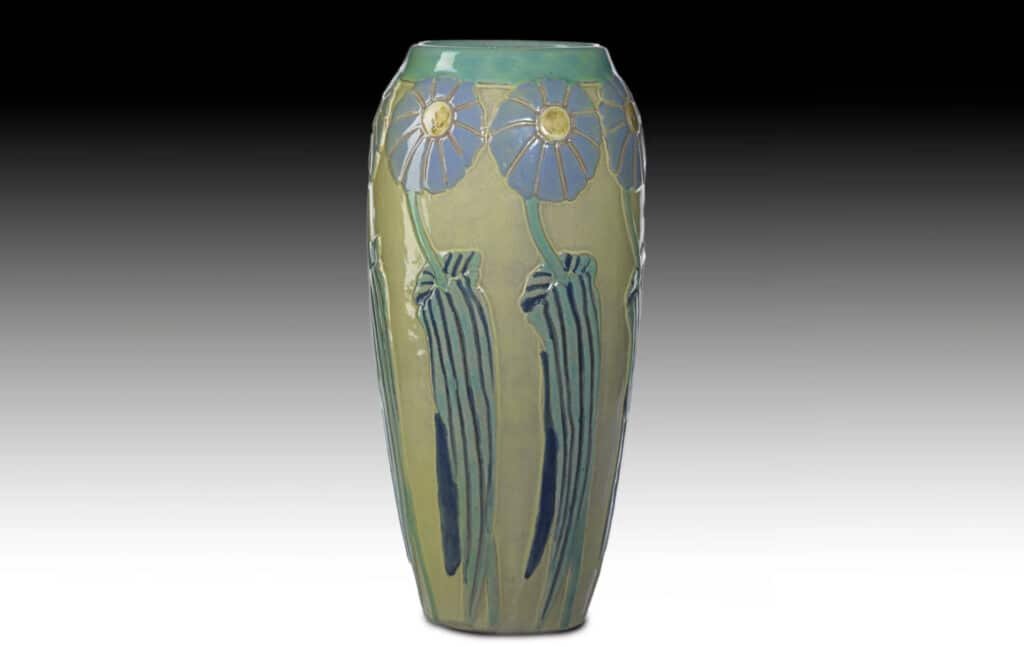 Carnival Glass Vase