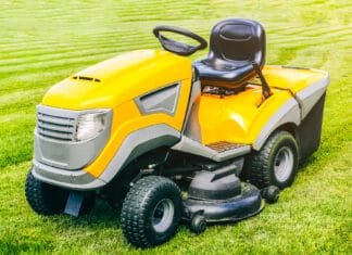 Used Lawn Tractor Mower