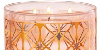 Bath & Body Works 8541842901 White Barn 3-Wick Champagne Toast Scented Candle